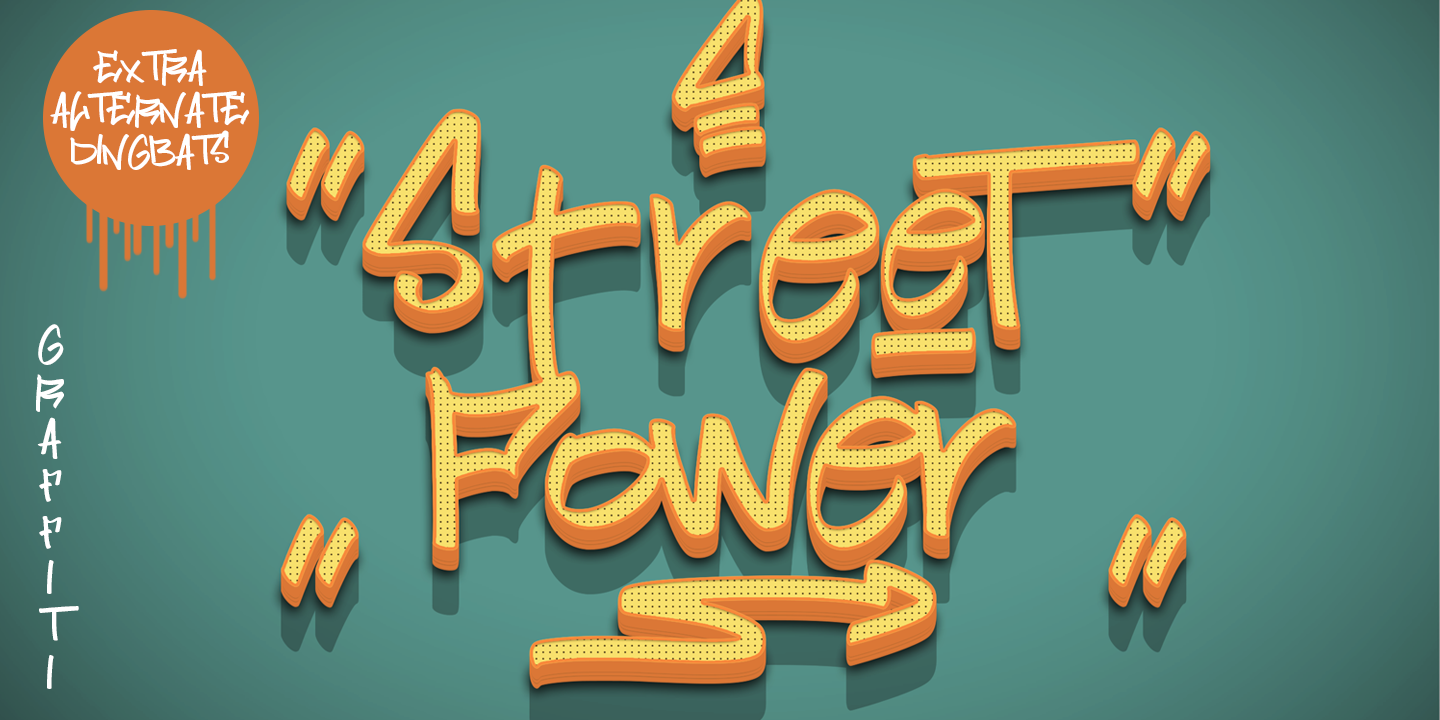 Example font Street Power #1